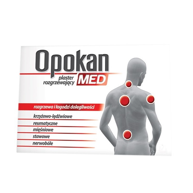 Зігріваючий пластир Opokan Med 1 шт