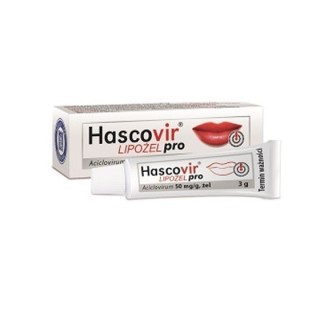 Hascovir Lipożel pro 50мг/г 3г