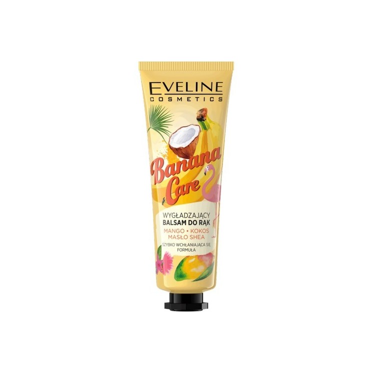 Розгладжуючий бальзам для рук Eveline Banana Care Mango + Shea Butter 50 мл