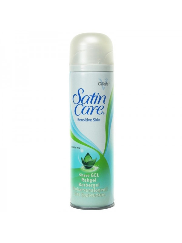 Gillette Scheergel Satin Care Sensitive 200 ml