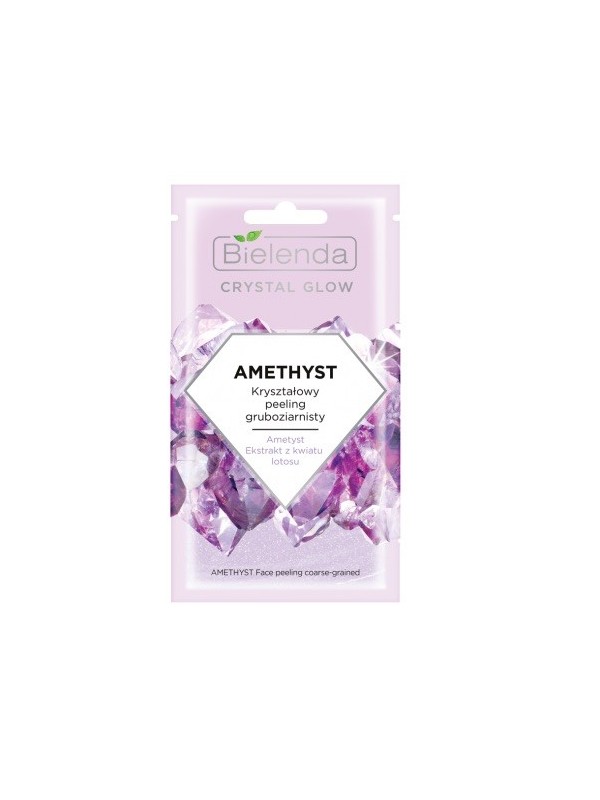 Bielenda Crystal Amethyst Grofkorrelige kristal Peeling 8 gr