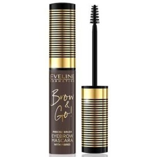 Туш для брів Eveline Brow & Go /02/ Dark 6 мл