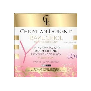 Christian Laurent Bakuchiol Antigravity Lifting Cream Actief Vormend 50+ Dag/Nacht 50 ml