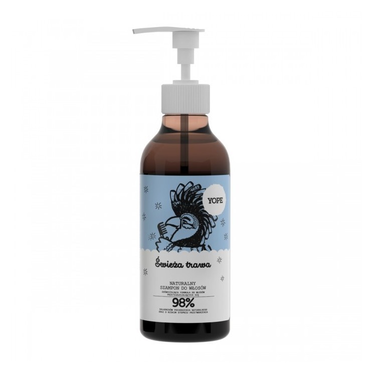 YOPE Fresh Grass Haarschampoo 300 ml