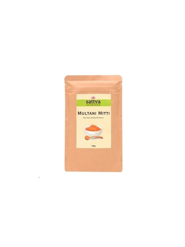 Sattva Ayurveda MULTANI MITTI Glinka do twarzy 100 g