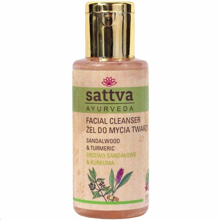 Sattva Ayurveda Face Wash Gel Sandelhout & Kurkuma 100 ml