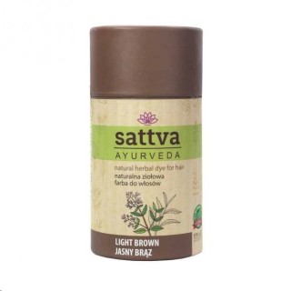 Фарба для волосся Sattva Ayurveda Natural Herbal Light Brown 150 г