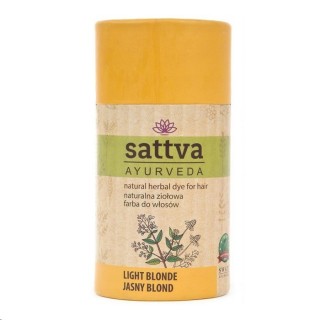 Sattva Ayurveda Natural herbal Фарба для волосся Світло Blond 150 г