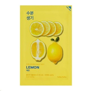 Holika Holika Pure Essence Mask Sheet - Gesichtsmaske mit Zitronenextrakt 23 g (16.10.2026)
