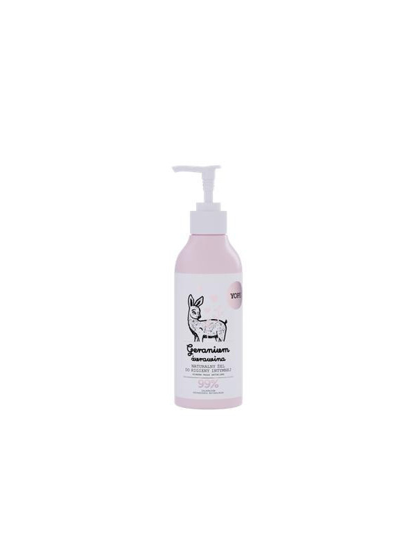 YOPE Gel voor intieme hygiëne Geranium en Cranberry 300 ml