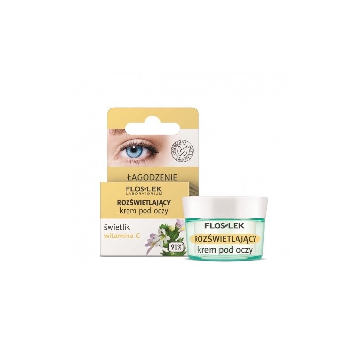 Floslek Illuminating Eye Cream Ogentroost en Vitamine C 15 ml