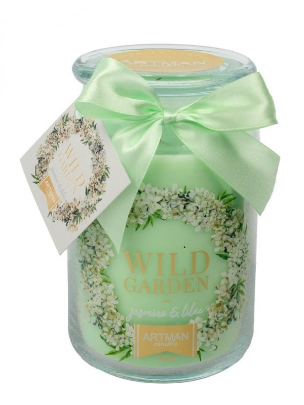 Artman Wild Garden Jasmine & Lilac geurkaars 700 gr