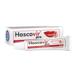 Hascovir Pro 50 mg/g Crème 5 g