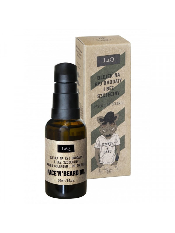 LaQ Savage from the Forest Aftershave i do baardolie 30 ml