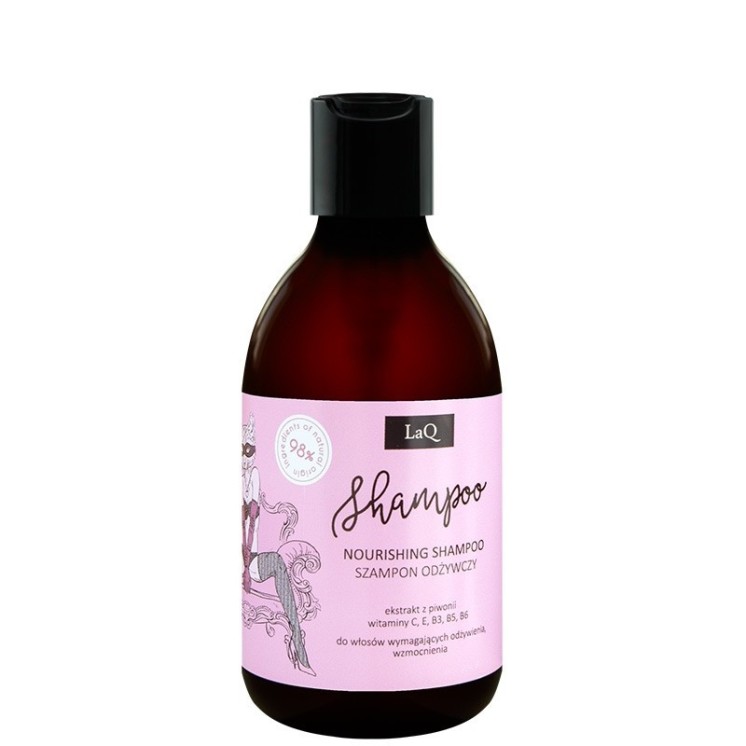 LaQ Kocica Piwonia Voedende haarshampoo 300 ml(28-04-2026)