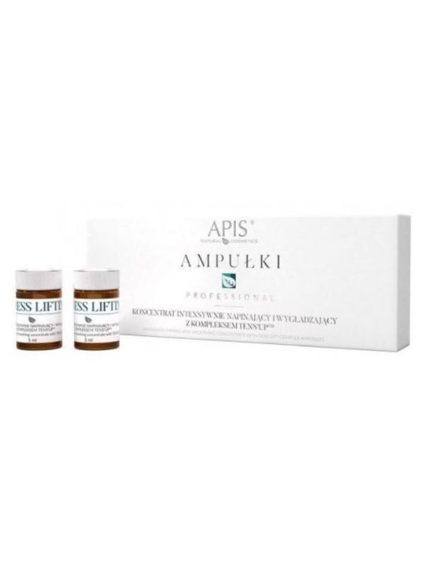 Apis Express Lifting Ampoules Intensief verstevigend en gladmakend concentraat met Tens'Up ™-complex 5x5 ml