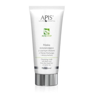Apis Acne - Stop Reinigungsmaske mit grünem Tee und Schlamm aus dem Toten Meer 200 ml