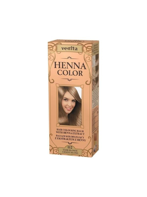 Venita Henna Color Kleurbalsem met henna-extract /112/ Blond 75 ml