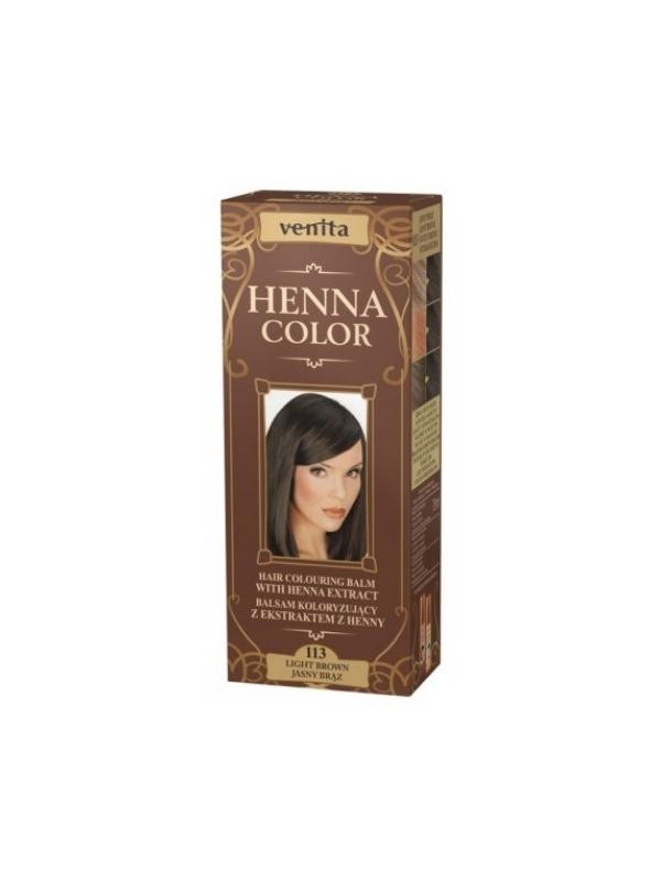 Venita Henna Color Kleurbalsem met henna-extract /113/ Lichtbruin 75 ml