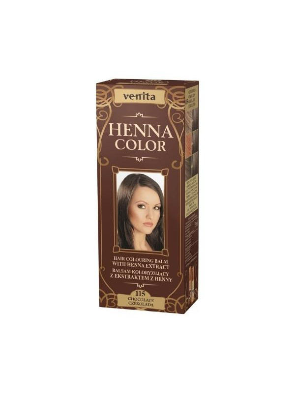 Venita Henna Color Kleurbalsem met henna-extract /115/ Chocolade 75 ml