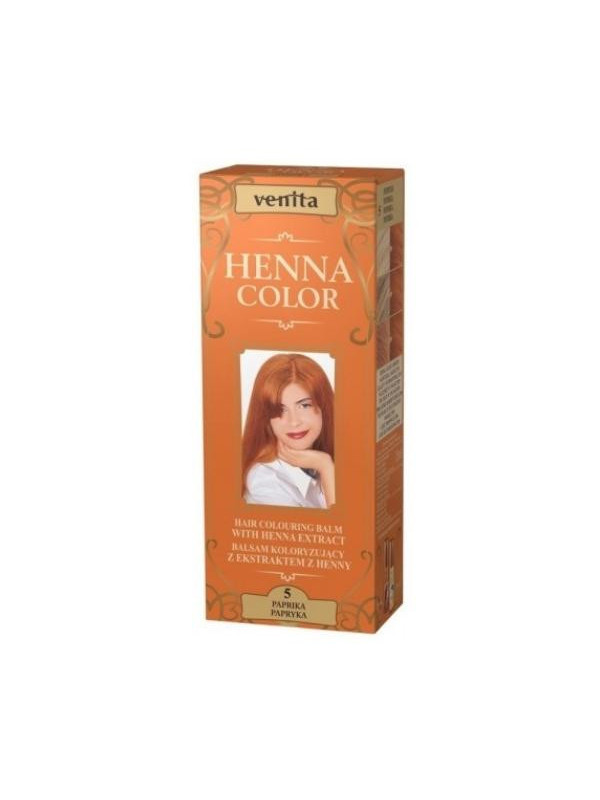 Venita Henna Color Kleurbalsem met henna-extract / 5 / Paprika 75 ml