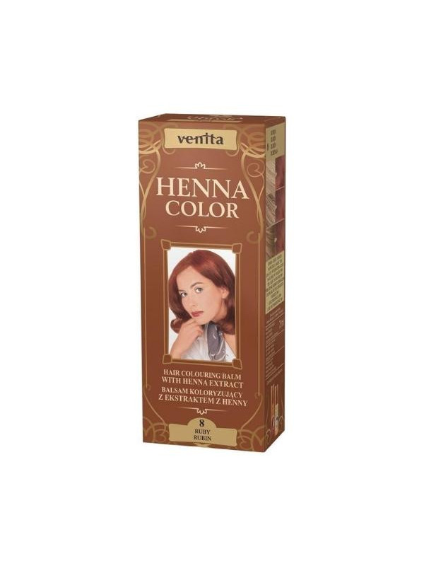 Venita Henna Color Kleurbalsem met henna-extract /8/ Rubin 75 ml