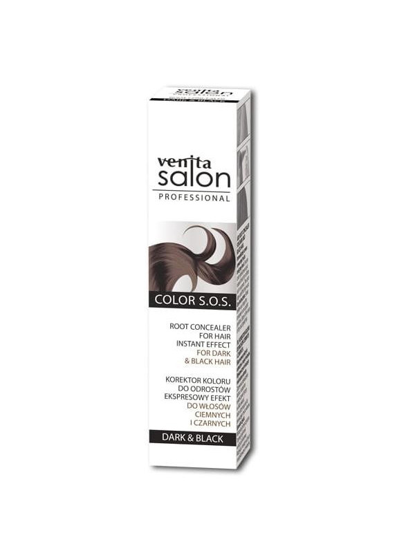 Venita Salon Professional Color SOS Root kleurcorrector voor donker en zwart haar 75 ml