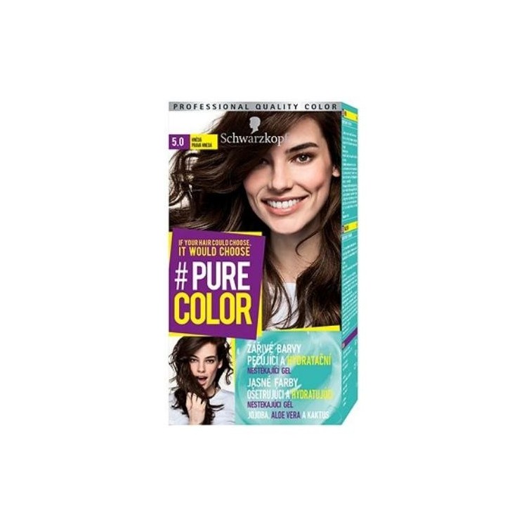 Schwarzkopf Pure Color Haarverf / 5 .0/ Simply Brown