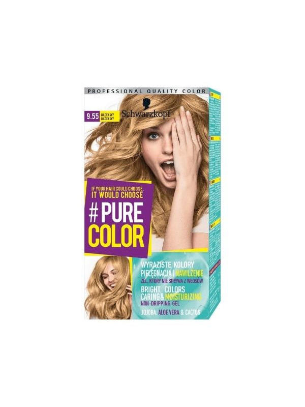 Schwarzkopf Pure Color Haarverf /9.55/ Golden Sky