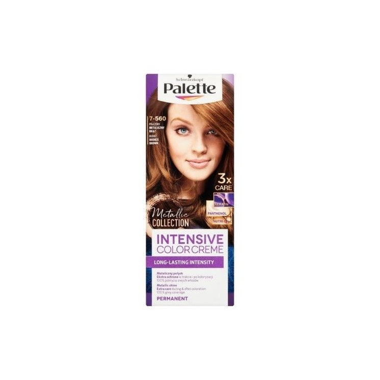 Schwarzkopf Palette Intensive Color Creme Haarverf /7-560/ Roasted Metallic Brown
