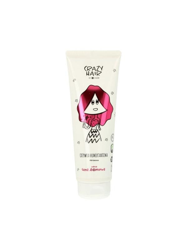 HiSkin Crazy Hair Humectant conditioner voor droog en dof haar met de geur van Bubble Gum 250 ml