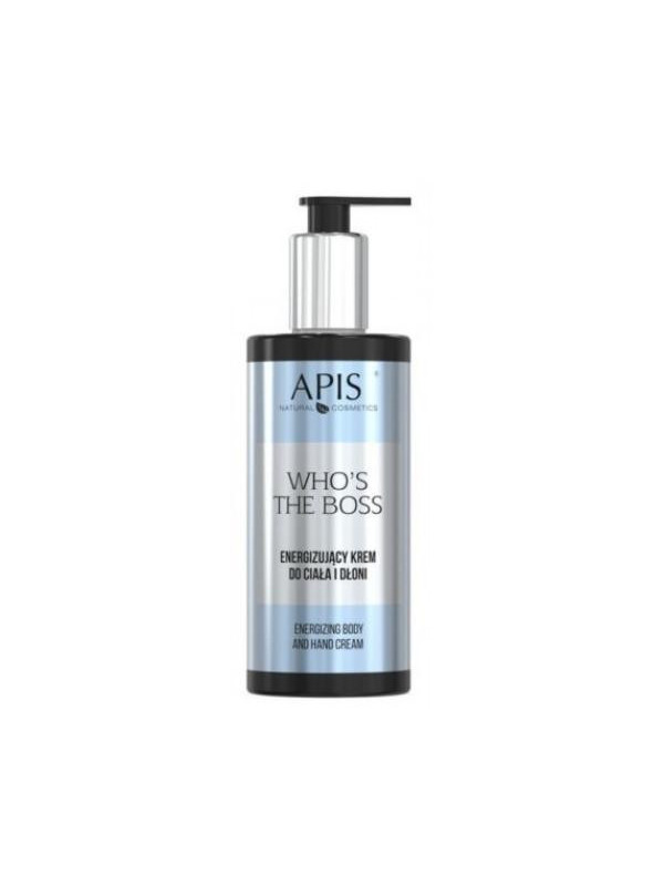 Apis Who's The Boss Energiserende Lichaams- en Handcrème 300 ml