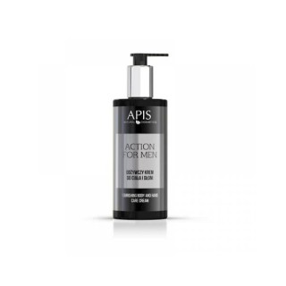 Apis Action for Men pflegende Körper- und Handcreme für Männer 300 ml