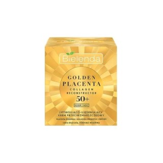 Крем для обличчя Bielenda GOLDEN ПЛАЦЕНТАРНИЙ COLLAGEN ВІДНОВЛЮЮЧИЙ 50+