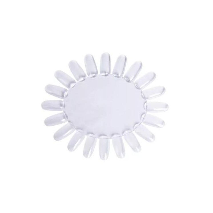 Трафарет NeoNail маленький - прозорий, 1 шт