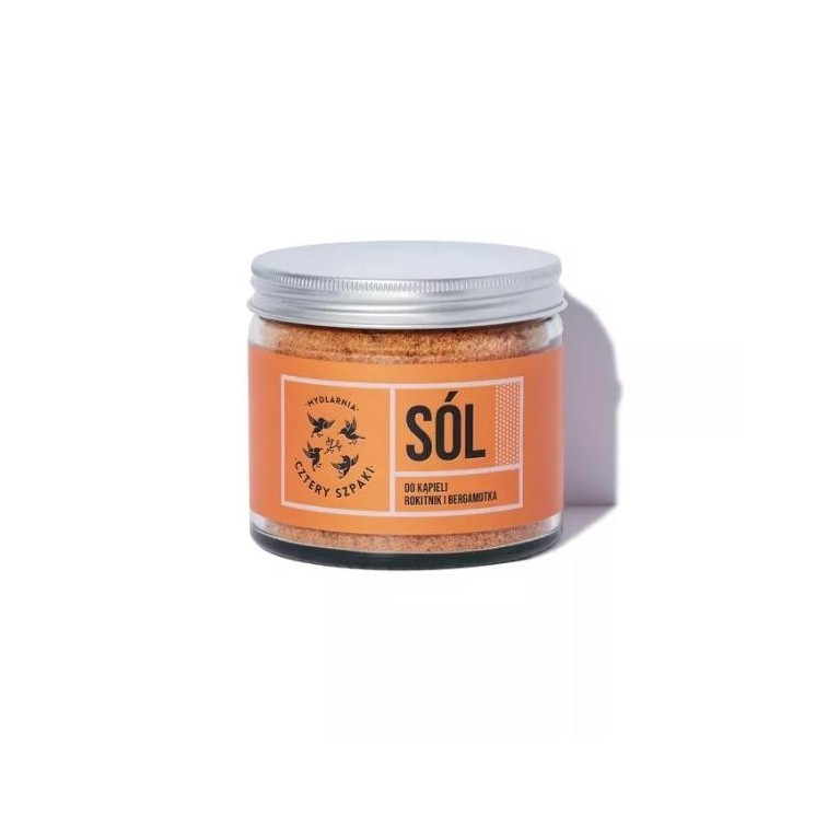 Mydlarnia Cztery Szpaki Duindoorn en Bergamot badzout