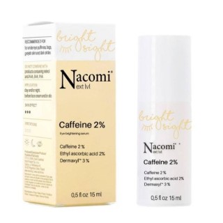 Освітлююча Serum під очі Nacomi Next Level Bright Sight з кофеїном 2%