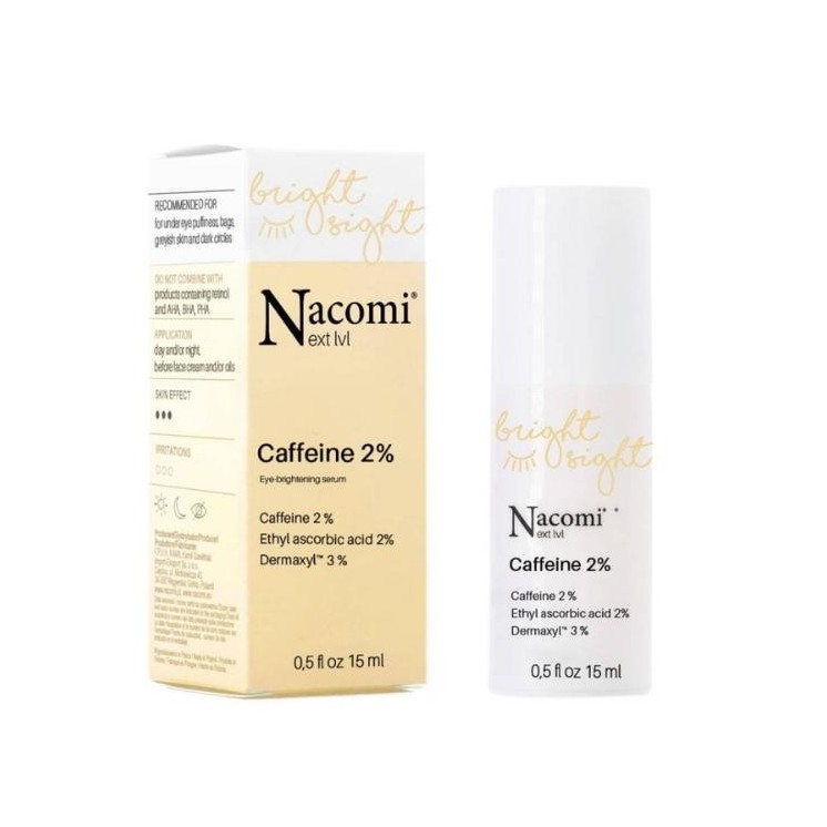 Nacomi Next Level Bright Sight Illuminating Eye Serum met Cafeïne 2%