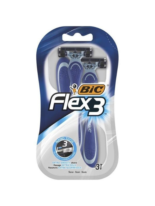 BIC Flex3 Scheermes 3 stuks