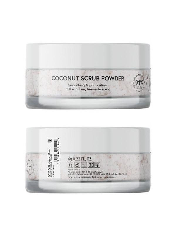 Joko PURE Holistic Care & Beauty Coconut Scrub poeder