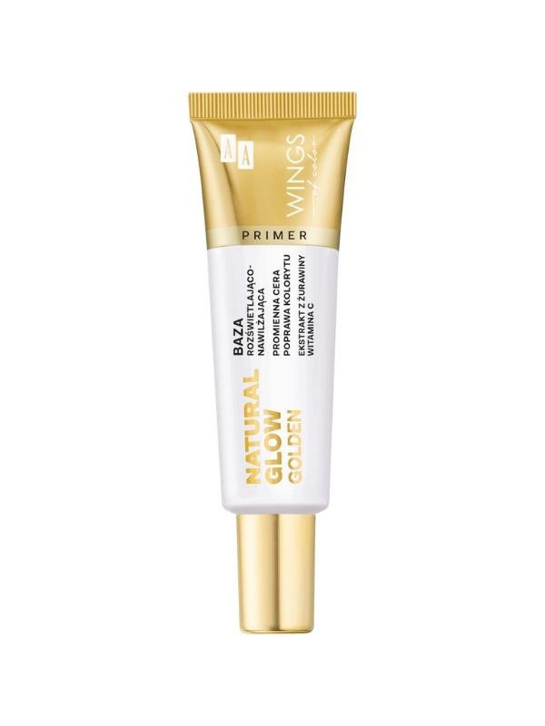 AA Wings of Color Natural Glow Golden Primer Verhelderende en hydraterende basis