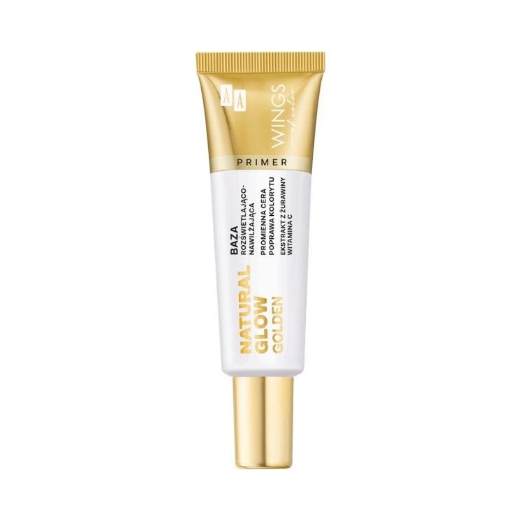 AA Wings of Color Natural Glow Golden Primer Verhelderende en hydraterende basis