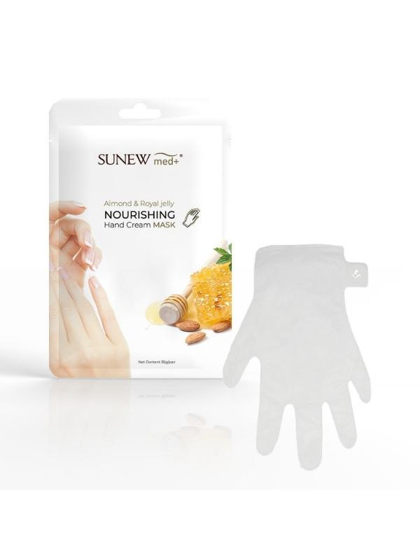 Sunew Med+ intensief regenererend Handmasker Zoete Amandel en Royal Jelly