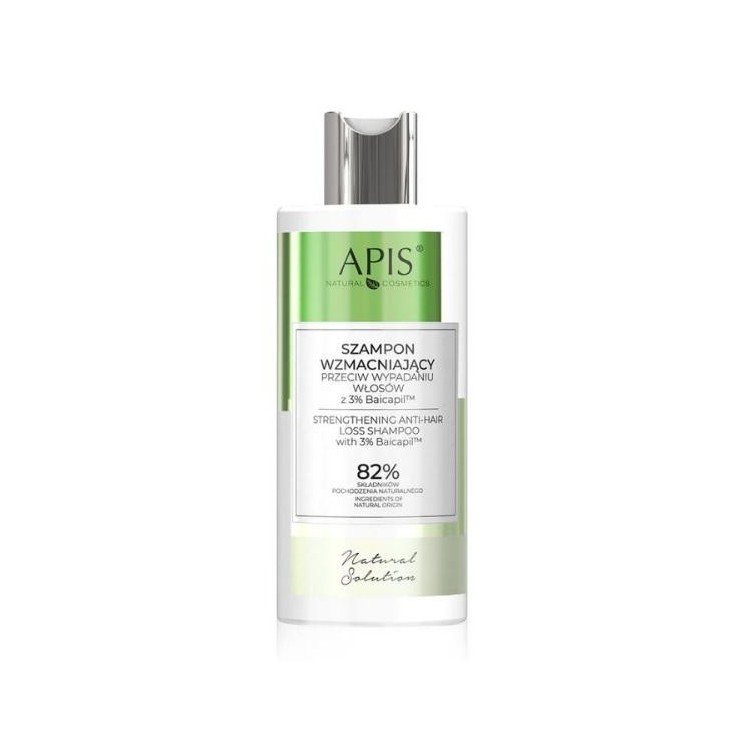 Apis Natural Solution Versterkende shampoo tegen haaruitval met 3% Baicapil
