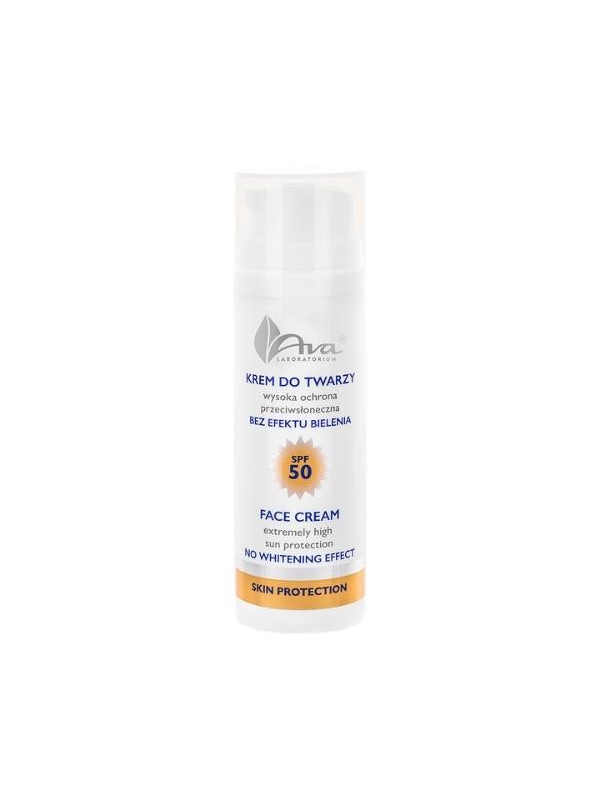 Ava Skin Protection Hydraterende crème met SPF50 filter 50 ml