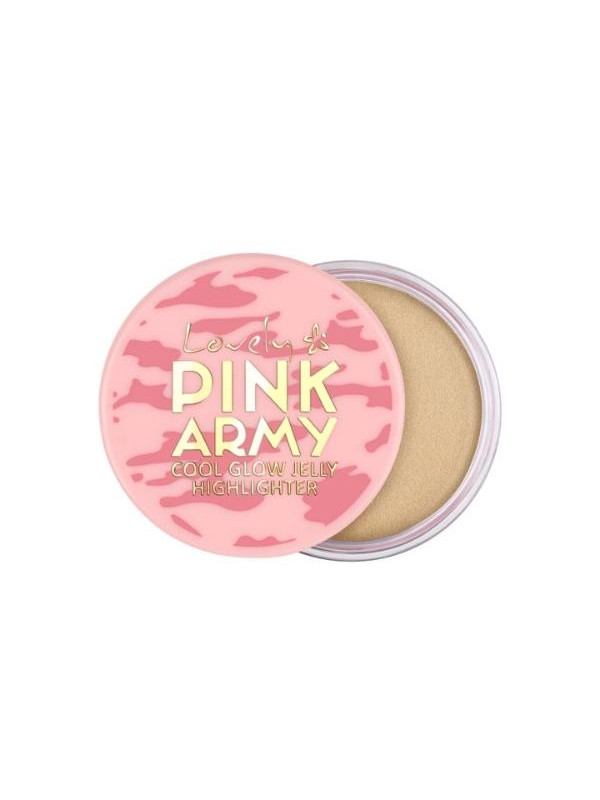 Lovely Pink Army Cool Glow Highlighter in gelei met een verkoelend effect