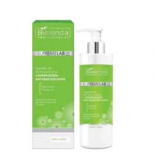 Bielenda Professional SUPREMELAB Sebio Derm Ніжний гель для вмивання обличчя з антибактеріальним комплексом