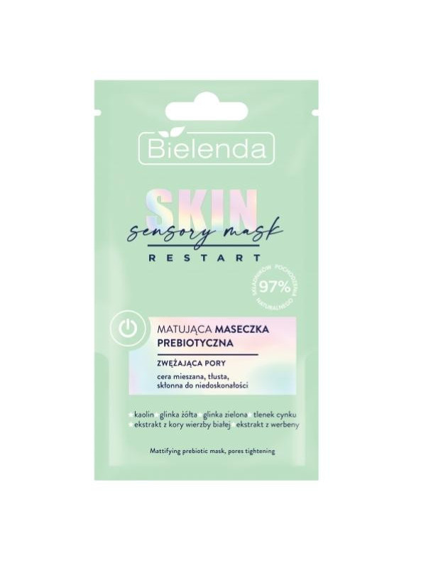 Bielenda Skin Restart Sensory Mask Matterend prebiotisch masker