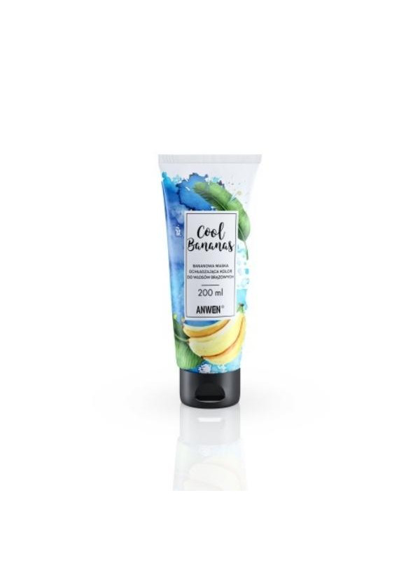 Anwen Cool Bananas banaan Verkoelend masker voor bruin haar 200 ml