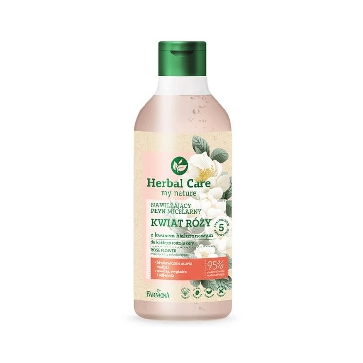 Farmona Herbal Care hydraterend micellair water Rose Flower met hyaluronzuur